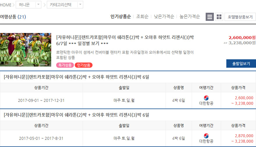 [여행사 상품관리] 여행사 솔루션 / 상품관리 이용방법 안내 화면 2